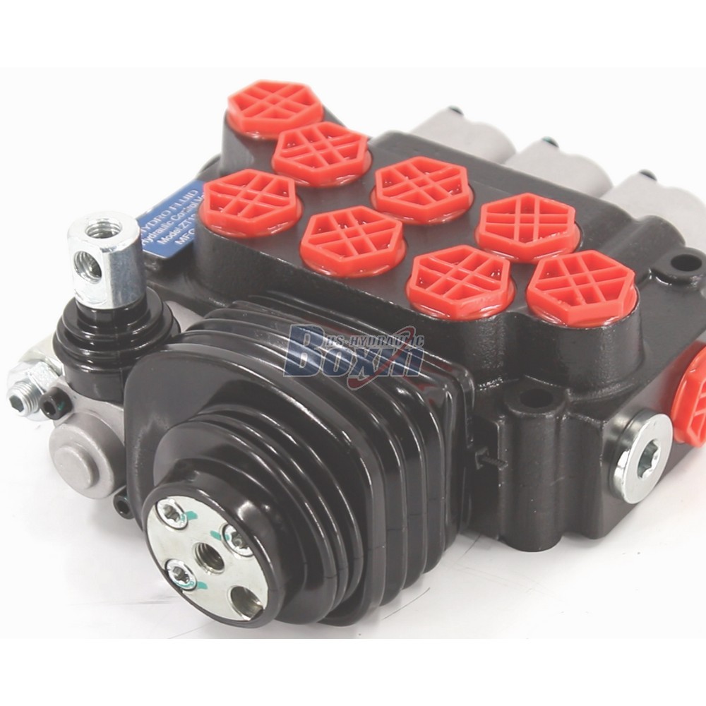 Precision ZT12-OT Joystick Operated 3 Spool Hydraulic Directional Valve detail image